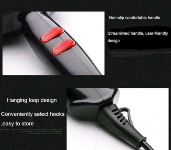 Hair Dryer With Heat & Cool Setting And Detachable Nozzle Pack of 1 For Men & Women